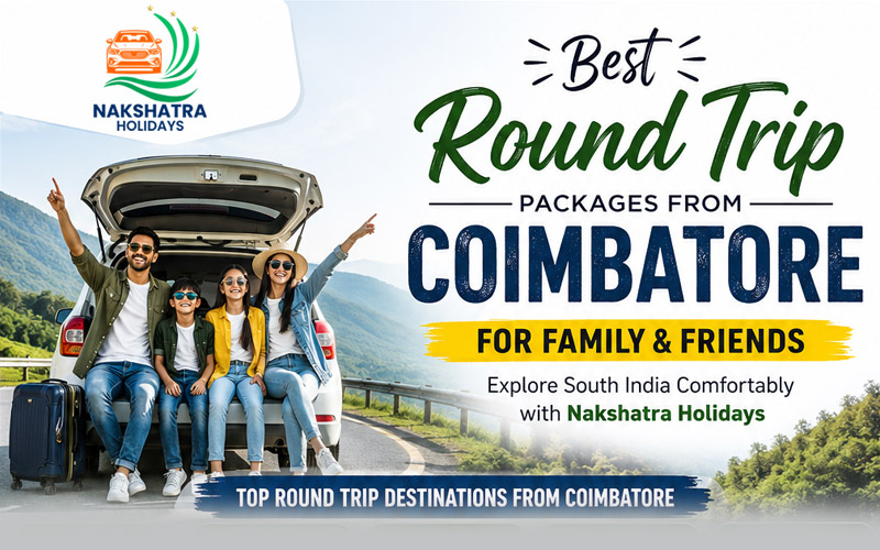 round trip from coimbatore