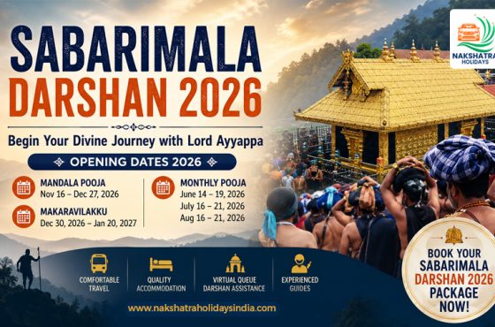 Sabarimala Darshan 2026 – Book Your Spiritual Journey with Nakshatra Holidays