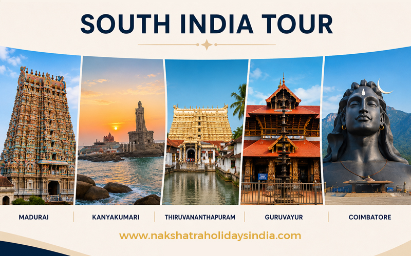 South India temple tour package